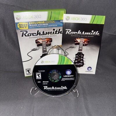 Rocksmith Authentic Guitar Games (Microsoft Xbox 360, 2011) 