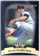 /50 Juan Marichal Giants 2011 Topps Tier One Black SP HOF