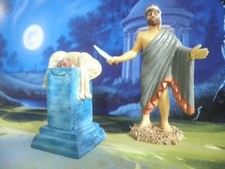 Soldatino  Atlantic 1/32 "Antica Grecia" Figurino Dipinto Painted (11) SY1