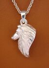 Sterling Silver Sheltie / Shetland Sheepdog Head Study Pendant