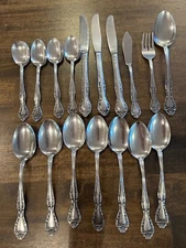 Stylecraft Stainless Japan Tablespoons 17 pcs LOOKS LIKE RODGERS 1881 TRUE ROSE