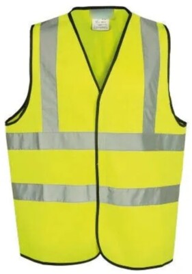 100 Supreme TTF Amazing Value gelbe Hi-Vis Westen 120 g/m² - HT-HRT120Y