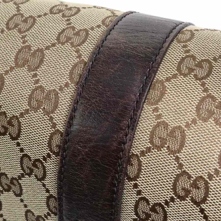GUCCI GG Canvas Shoulder Bag Beige 145859 Auth ki4545 | eBay