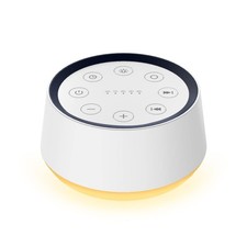 Brown Noise Sound Machine with 30 Soothing Sounds 12 Colors Night Light White...
