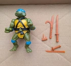 1988 Teenage Mutant Ninja Turtles Leonardo Soft Head Playmates action figure