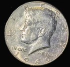 1965, 66, 67, 68, 69 (5) Kennedy Half Dollar Lot   40% silver All Philadelphia