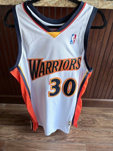 Stephen Curry Golden State Warriors 2009-10 White Swingman Jersey Mens XL