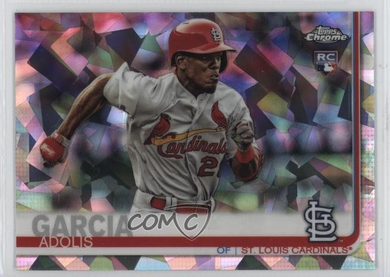 2019 Topps Chrome Sapphire Edition Adolis Garcia #227 Rookie RC