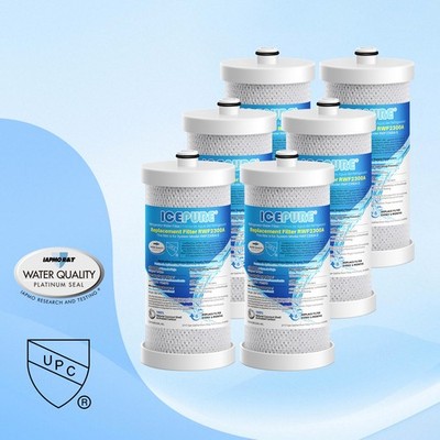 ICEPURE WF1CB Refrigerator water filter Replacement For WF1CB,WFCB, RG100,6PACK
