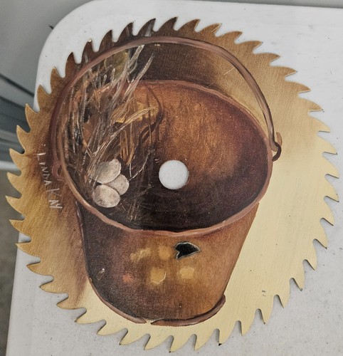 Painted Saw Blade