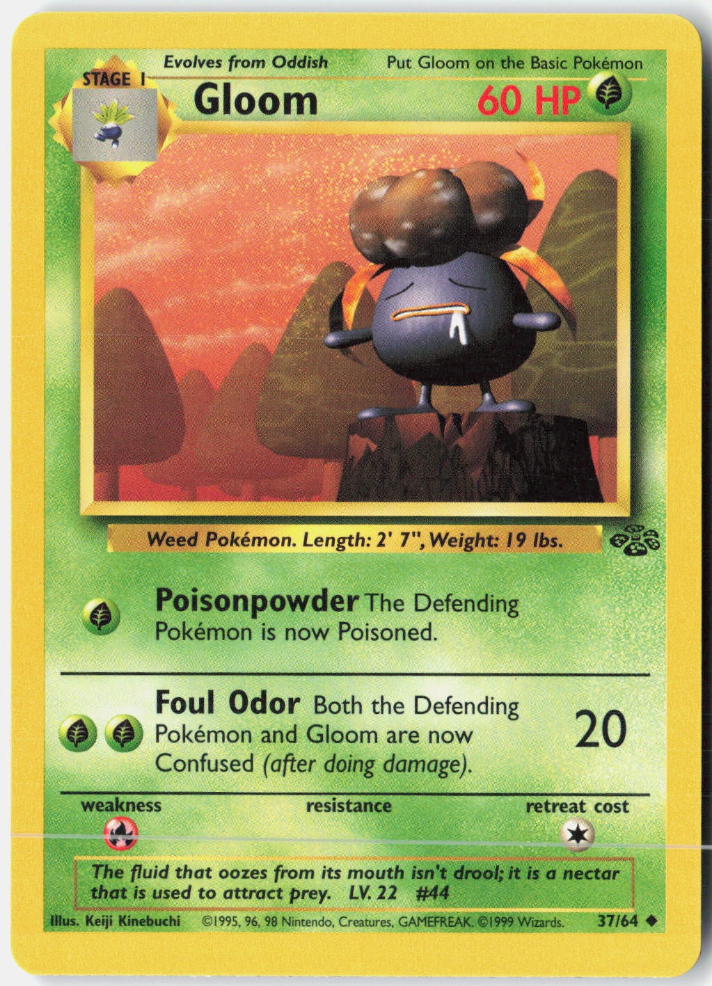 Gloom Jungle 37/64 Pokemon Card