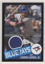 2020 Topps 1985 Baseball Relics Series 2 Black 117/199 Lourdes Gurriel Jr 4z8