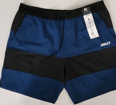 Hurley Board Shorts Mens XL Swim Trunks Explore Apex Blue NWT  17.5 Inch