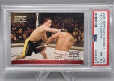 2009 Topps UFC Round 1 Frankie Edgar Tyson Griffin PSA 8 #60