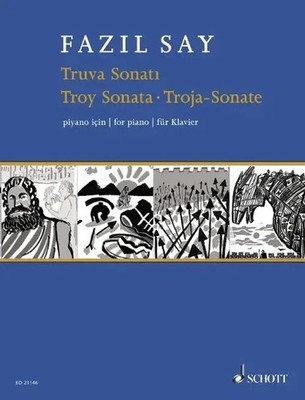 Fazil Say | Truva Sonati op. 78 | Broschüre | Deutsch (2019) | for piano | Blatt