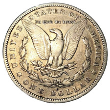 1890o Silver Morgan Dollar New Orleans Mint USA .900 Silver Coin #CL2