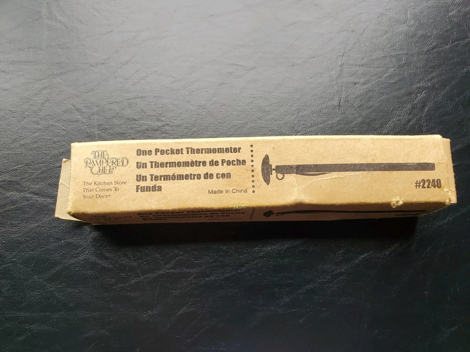 Pampered Chef Pocket Thermometer Meat Candy Food NEW In PKG
