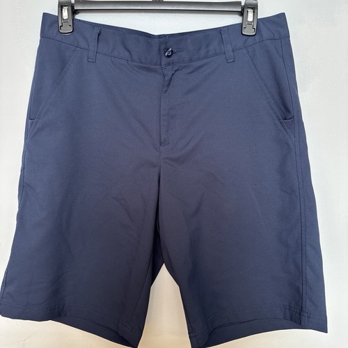 Fila Sport Golf dunkelblau Polyester Chino Shorts, Größe 34, gesticktes Logo - Bild 2 von 9