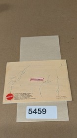 Faxanadu - Nintendo NES- Manual Only **NO GAME *Damaged*