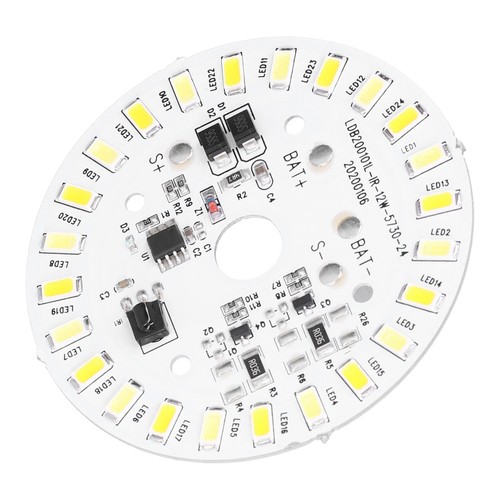 12W 24LED Ceiling Lamp Panel 3.2V/3.7V White Warm Light Source With Remote - Picture 12 of 24