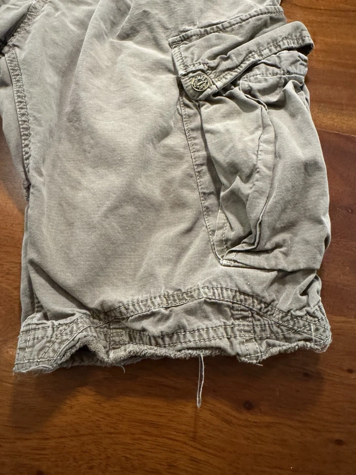 Pantalones Cortos Diesel Hombre Streetwear Y2K 100% Algodón Carga Talla 31  Foto 2 de 4