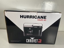 CHAUVET DJ Hurricane Haze 4D Low Profile DMX Operation 120V Hazer in Black