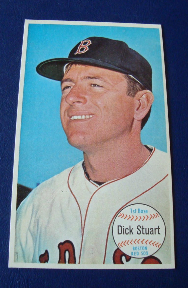 1964 TOPPS GIANTS #42   DICK STUART  nr mt +  Boston RED SOX