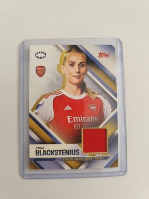 Match Attax Extra 25/26 Stina Blackstenius Jersey Relic Arsenal JR-SB 2025/2026