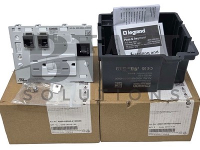 NEW Murr Elektronik 4000-68000-4120000 MODLINK MSDD DBL COMBI Interface Lot of 2