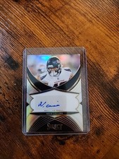 2024 Panini Select Nico Collins SILVER PRIZM Select Signatures #SSP-NCS TEXANS