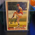 Topps 1982 Nolan Ryan Houston Astros Baseball Card #90 MLB Base Set