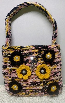 Handgefertigte Tasche mit Häkeln Bag Crochet Handmade  LuaCreazioni 