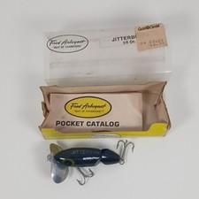 Fred Arbogast Jointed Jitterbug 3/8 Oz Vintage Topwater Fishing Lure w/ Box