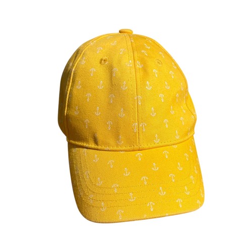 Balke Yellow Nautical Anchor Baseball Cap One Size Adjustable