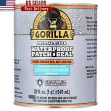 Waterproof Patch Seal Liquid Rubberized Sealant Air Moisture Leak Repair New