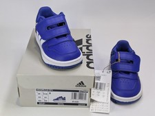 adidas HOOPS 3.0 CF Infant Shoes Blue, Size 5.5K Boxed New free P&P