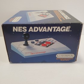 Nintendo NES Advantage Controller Joystick w/ Box NO Foam Inserts TESTED READ