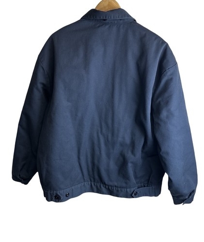 Vintage Dickies Mens Blue Eisenhower Detroit Lined Mechanic Jacket Size 2XL L - Picture 2 of 7