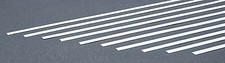 Evergreen Styrene Strips .020x.250 10 - Model Railroad Scratch Building