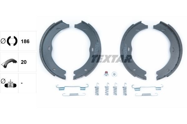 NEU - Textar 91061900 Bremsbackensatz, Feststellbremse FüR MERCEDES-BENZ-image