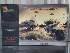 Pegasus Hobbies BA-6 Soviet Armored Car WWII 1:72 Scale New Plastic Model Kit