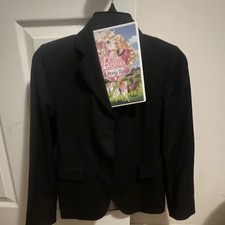 Child-Teens Equestrian Jacket Button up Notch Collar
