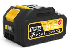 Open Box - Imuom Live 21V Lithium Ion Battery - 3.0Ah. Slightly UsedCondition