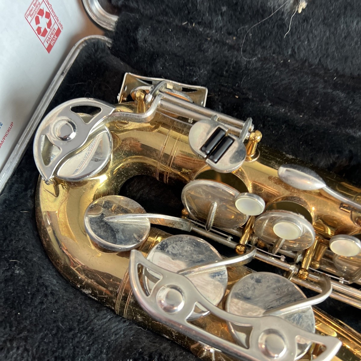 Vintage Bundy by Selmer Bundy 2 II Alto Saxophone Case + Selmer