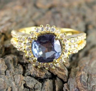 4.69 Ct Natural Color Changing Alexandrite Cushion Gems Certified Ring See Video