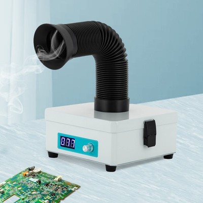 HEPA &Carbon Solder Fume Extractor 3-Stage Filter Desktop Smoke Absorber Remover