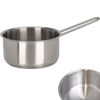 Excellent Houseware Edelstahl-Topf 16cm Durchmesser, geeignet für alle Herdarten
