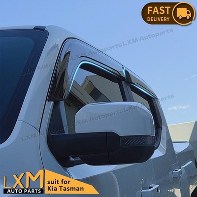 Premium Injection Weather Shields Window Visors for Kia Tasman 2025+ All models