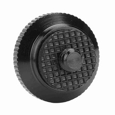 Red Mini Aluminium Alloy Round Quick Release Plate For Compact