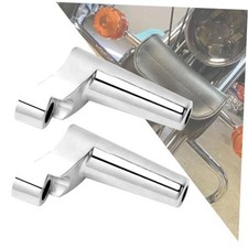 Motorcycle Front Turn Signal Mounts Relocation Kit Fits Harley XL Chrome